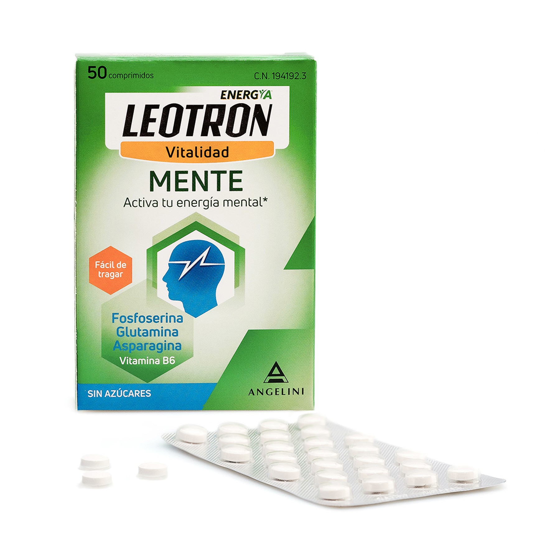 Leotron mente 50 comprimidos