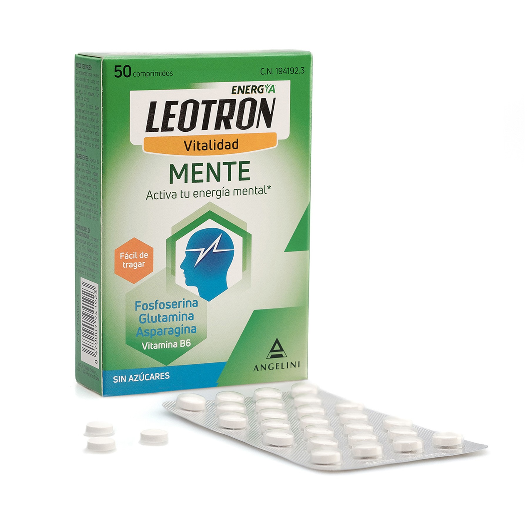 Leotron mente 50 comprimidos