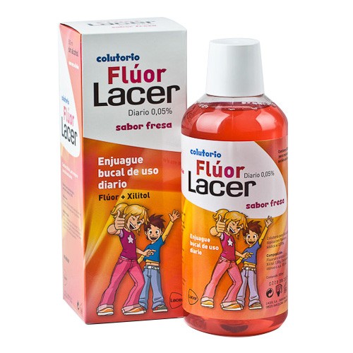 Lacer Colutorio Fluor Fresa 0,05 500ml